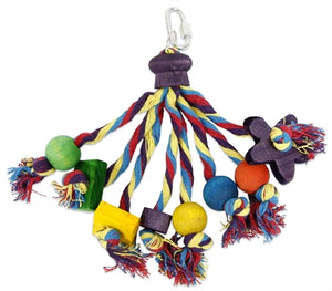 Happy Pet Speelgoed Papegaai Carnival Assorti vogelspeelgoed 22x11x11 cm