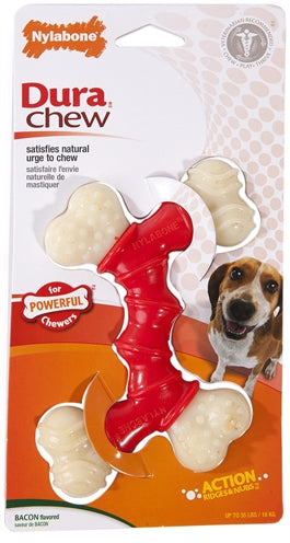 Nylabone Extreme Chew Voor Harde Bijters Baconsmaak hondenspeelgoed Tot 16 kg 14x9,5x2 cm