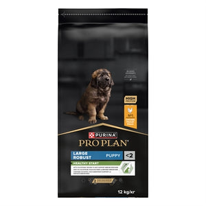 Pro Plan Puppy Large Breed Robuust Kip / Rijst hondenvoer droogvoer 12 kg