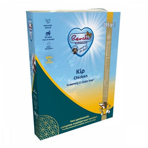 Renske Vers Vlees Kip Graanvrij hondenvoer natvoer 10x395 gr