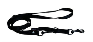 Martin Hondenriem Multipurpose Nylon Zwart hondenhalsband 20 MMX200 cm