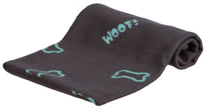 Trixie Beany Fleece Hondendeken Grijs hondenmand 100x70CM