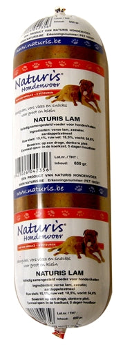 Naturis Houdbaar Lam hondenvoer natvoer 650 gr