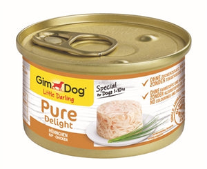 Gimdog Little Darling Pure Delight Kip hondenvoer natvoer 12x85 gr
