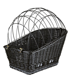 Trixie Fietsmand Met Draadkoepel Achterop Zwart outdoor 35x49x55 cm