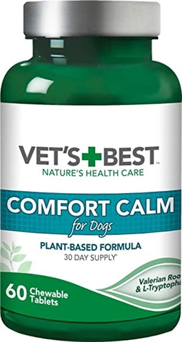 Vets Best Comfort Calm Hond voedingssupplement 60 Tbl