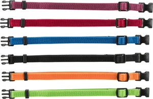 Trixie Puppy Halsband Set Zwart/Rood/Blauw/Appel/Papaya/Orchidee hondenhalsband hondenriem nylon