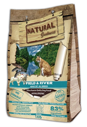 Natural Greatness Field & River kattenvoer droogvoer