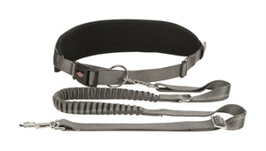 Trixie Jogginglijn Grijs outdoor 75-120 cm