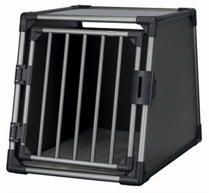 Trixie Vervoersbox Aluminium Grafiet hondenbench transportbox