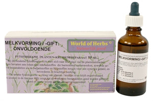World of Herbs Fytotherapie Onvoldoende Melkvorming /-gift vachtverzorging hond 50 ml