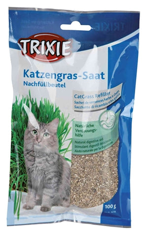 Trixie Kattengras Bak planten 100 gr