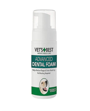 Vets Best Advanced Dental Foam vachtverzorging hond 120 ml