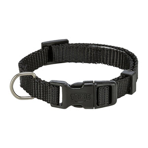 Trixie Halsband Hond Premium Zwart hondenhalsband hondenriem nylon