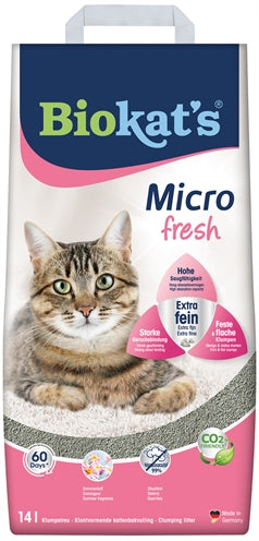 Biokat's Micro Fresh Summerbreeze kattenbakvulling 14 ltr