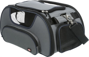 Trixie Hondentas Vliegtuigtas Wings Grijs / Zwart 46x28x23 cm