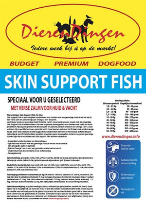 Budget Premium Dogfood Skin Support Fish hondenvoer droogvoer 12,5 kg