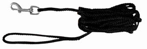 Trixie Hondenriem Sleeplijn Zwart hondenhalsband nylon 5 MTRX0,5 cm