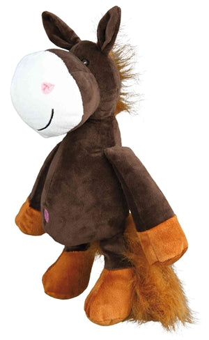 Trixie Pluche Paard Met Dierengeluid hondenspeelgoed 32 cm