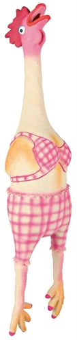 Trixie Kip in Bikini Met Dierengeluid Latex / Polyestervlies hondenspeelgoed 48 cm