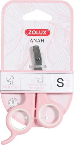 Zolux Anah Nagelschaar Roze / Wit kammen borstels 7x1X10,5 cm
