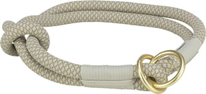 Trixie Halsband Hond Soft Half-slip Grijs / Lichtgrijs hondenhalsband hondenriem
