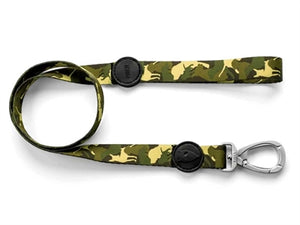 Morso Hondenriem Gerecycled Full Metal Dog Bruin hondenhalsband nylon