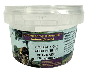 Dierendrogist Omega 3-6-9 Vetzuren Capsules voedingssupplement hond