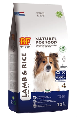 bf Petfood Lam / Rijst hondenvoer droogvoer