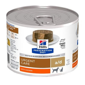 Hill'S Prescription Diet Hill's Canine / Feline a/d Urgent Care hondenvoer natvoer 12x200 gr