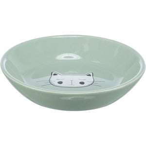 Trixie Voerbak / Drinkbak Kat Verhoogd Keramiek Assorti 200 ml 14 cm