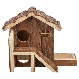 Trixie Huis Henna Voor Hamsters Schorshout knaagdierspeelgoed 27x15x21 cm