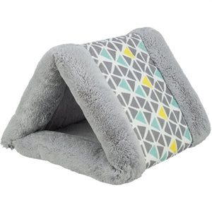 Trixie Tent Sunny Voor Cavia / Dwergkonijn Grijs knaagdierspeelgoed 44x40x33 cm
