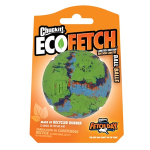 Chuckit Ecofetch Ball Gerecycled hondenspeelgoed Medium 6,4 cm