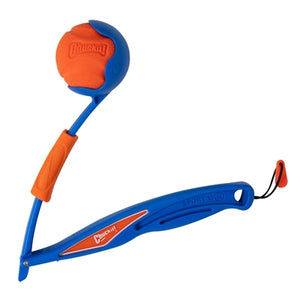 Chuckit Fetch & Fold Mini Launcher Werpstok hondenspeelgoed 18M 30,5x12,5x6,5 cm