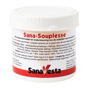 Sanavesta Sana-souplesse voedingssupplement hond 275 gr