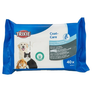 Trixie Universele Verzorgingsdoekjes vachtverzorging hond 40 st
