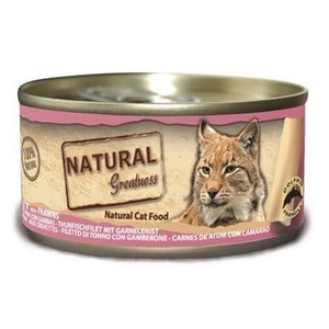 Natural Greatness Tuna Fillet / Prawns kattenvoer natvoer 70 gr