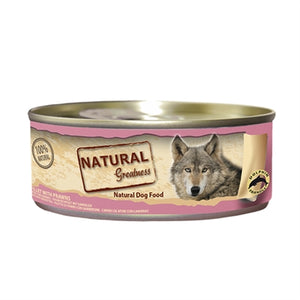 Natural Greatness Tuna Filet / Prawns hondenvoer natvoer 156 gr