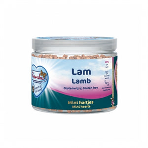 Renske Gezonde Beloning Mini Hartjes Lam hondenkoekjes 100 gr