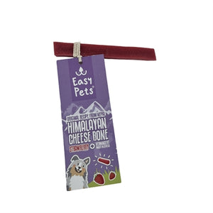 Easypets Himalayan Cheese Bone Kaas Bot Aardbei hondensnacks hard