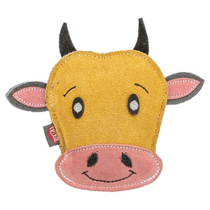 Trixie Koe Leer hondenspeelgoed 17 cm