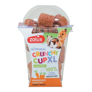 Zolux Nmeal Crunchy Cup XL Wortel snacks koek 110 gr