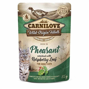 Carnilove Pouch Pheasant kattenvoer natvoer 24x85 gr