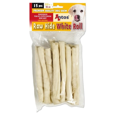 Antos Rawhide White Roll hondensnacks zacht 15 st
