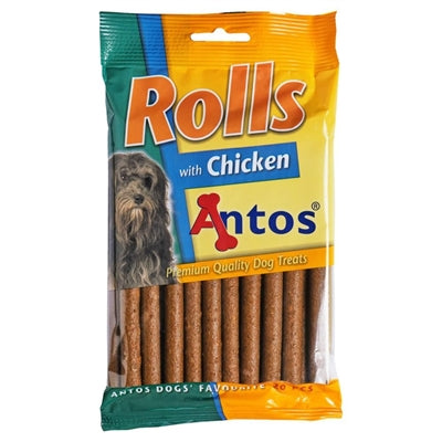 Antos Rolls Sticks Kip hondensnacks zacht 20 st