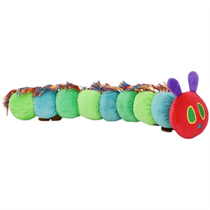 Eric Carle Pluche Rupsje Nooit Genoeg hondenspeelgoed 46 cm