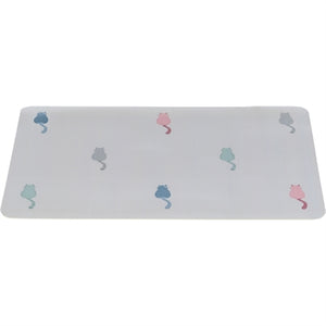 Trixie Placemat Lilly Kat Grijs voerbak 44x28 cm