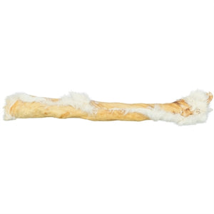 Trixie Konijnenhuid Rol Met Vacht hondensnacks kauwsnack 45-50 cm 85 gr