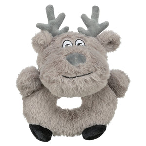 Trixie Rendier Pluche Grijs hondenspeelgoed 24 cm